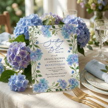 Iets Blauw voor ik Hydrangea Bruidsdouche doe