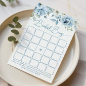 Iets Blauw voordat ik Bridal bingo spel