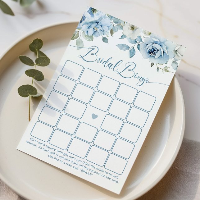 Iets Blauw voordat ik Bridal bingo spel (Creator heeft geüpload)
