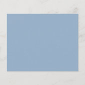 Iets blauw voordat ik bruidsadvies Kaart doe (Achterkant)