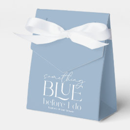 Iets blauw voordat ik Vrijgezellenfeest doe Bedankdoosjes