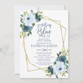 Iets blauw voordat ik Vrijgezellenfeest doe Kaart (Voorkant)