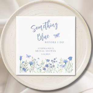 Iets blauw voordat ik Vrijgezellenfeest doe Servet
