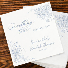 Iets blauw voordat ik Vrijgezellenfeest doe Servet