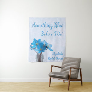 Iets blauw voordat ik Vrijgezellenfeest doe Wandkleed