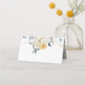 IETS BLAUW - Wedding Guest Table Numbers (Achterkant)