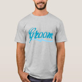 Iets Blauwe Groom T-shirt (Voorkant)