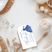 Iets Blauws voor ik Do Trouwjurk Bruidsfeest Cadeaulabel