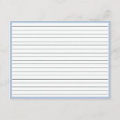 Iets Blauws Voordat Ik Ga Trouwen Verzoek Informatiekaartje (Achterkant)