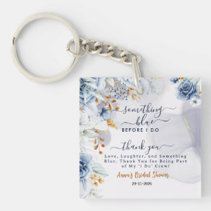 Iets Blauws Voordat Ik Trouw Bruiloftsgeschenken Sleutelhanger