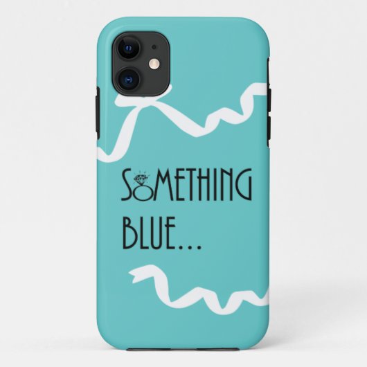 Iets Blue iPhone Case (Achterkant)