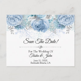 Iets Blue Wedding Collectie Briefkaart