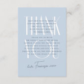 Iets Bluws | Elegante Bruidsbloemen Shower Bedankkaart (Voorkant)