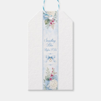Iets Bluws voor “Ik Doe” | Blauwe Hortensia Bruid Cadeaulabel