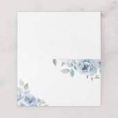 Iets bluws voor ik iets blauw bloemig doe (Buitenkant ongevouwen)