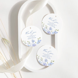 Iets Bluws voor ik met bloemen bruidsdouche doe Bedankjes Labels