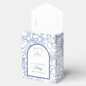 Iets Bluws voor ik trouw Bloemige Bruidsbad Bedankdoosjes (Geopend)