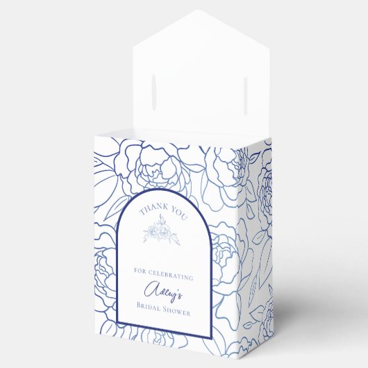 Iets Bluws voor ik trouw - Bruidsboeket Bruiloft F Bedankdoosjes (Geopend)