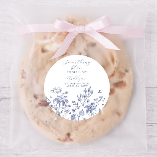 Iets Bluws voor ik trouw Bruiloft Sticker Labels