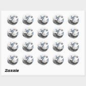 Iets breken ronde sticker (Vel)