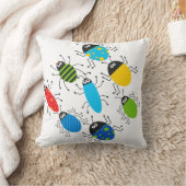 Iets buggy gaande op kussen (Deken)