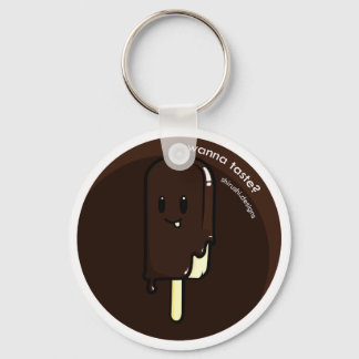 Iets Chocolade Sleutelhanger