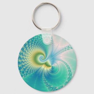 Iets Fishy - Fractal Art Sleutelhanger