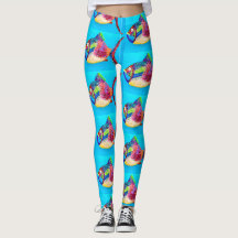Iets Fishy Fun Leggings