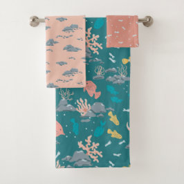 Iets Fishy Kinder Bad Handdoek