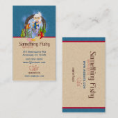 Iets Fishy Mermaid Pixel Art Visitekaartje (Voorkant / Achterkant)