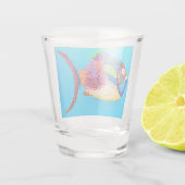 Iets Fishy Shot Glass Shot Glas (Achterkant)