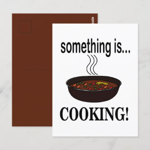 Iets koken is koken briefkaart
