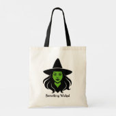Iets kwaadaardigs tote bag (Achterkant)
