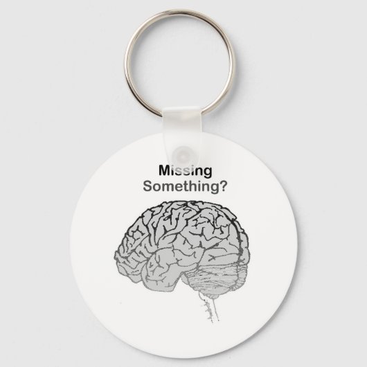 Iets missen? sleutelhanger (Voorkant)