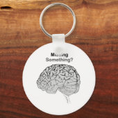 Iets missen? sleutelhanger (Voorkant)