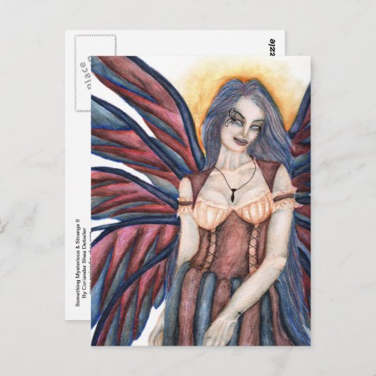 Iets mysterieus en vreemd II-Briefkaart Briefkaart (Voorkant / Achterkant)