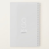 Iets om spiral Notitieboek te noteren (Achterkant)