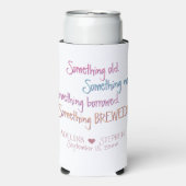 Iets oud nieuw geleend brouwsel gunst (Seltzer Voorkant)