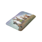 Iets rood badmat (Gekanteld)