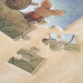 Iets rood legpuzzel (Zijkant)