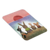 Iets rood magneet (Rechterzijde)