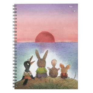 Iets rood notitieboek