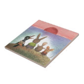 Iets rood tegeltje (Zijkant)