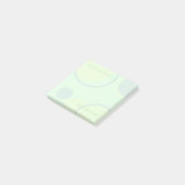 Iets speciaals Mint Green Sticky Notes (Schuin)