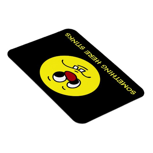 Iets Stinky Face Grumpy Magneet (Rechterzijde)