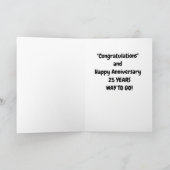 IETS TE *MOO OVER* 25e JUBILEUM Kaart (Binnen)