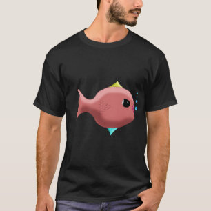 Iets visachtigs transparante achtergrond t-shirt