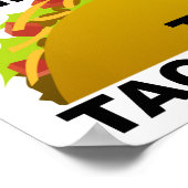 Iets voor Taco'Bout Funny Poster (Hoek)