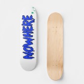 Iets vreemds skateboard (Voorkant)