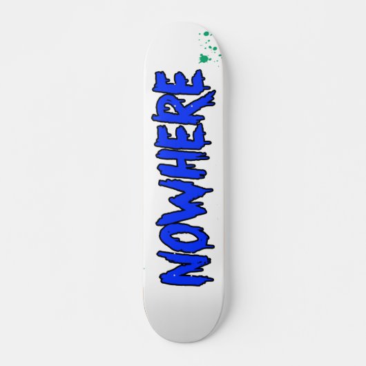 Iets vreemds skateboard (Voorkant)